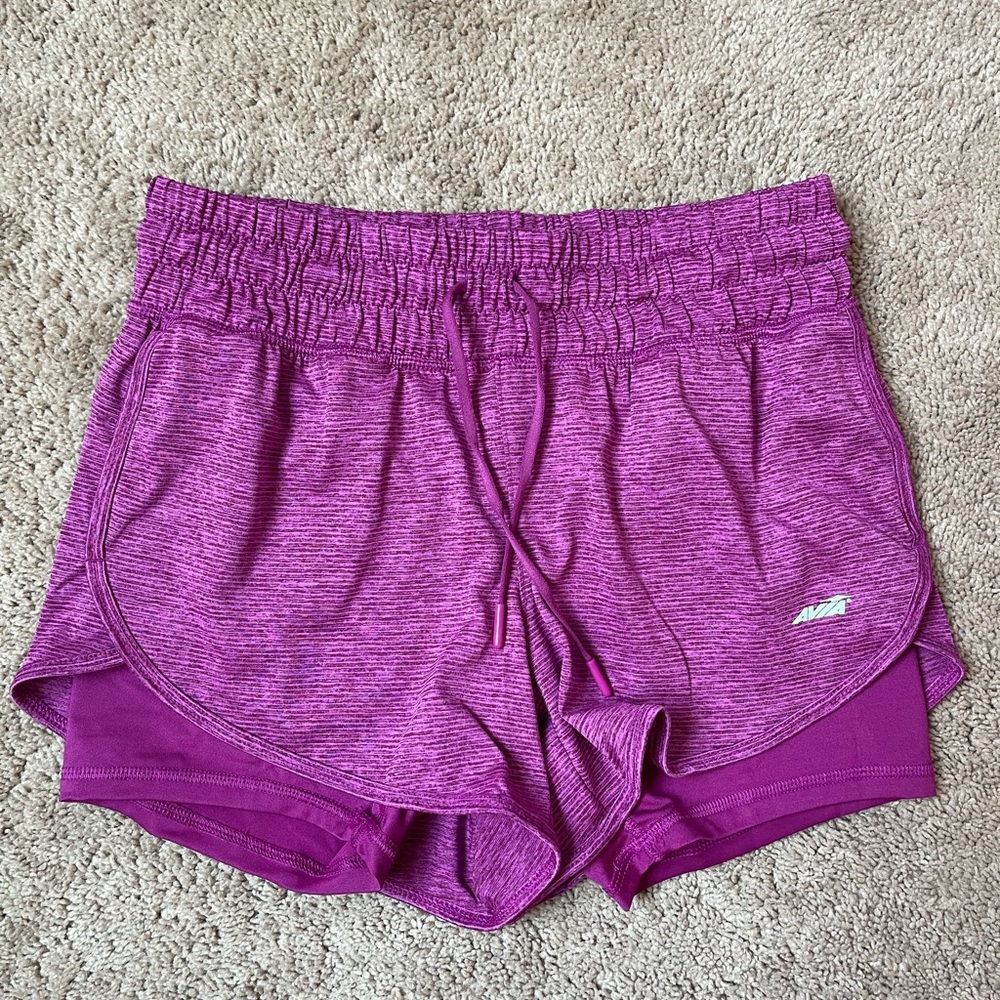 Avia purple athletic shorts